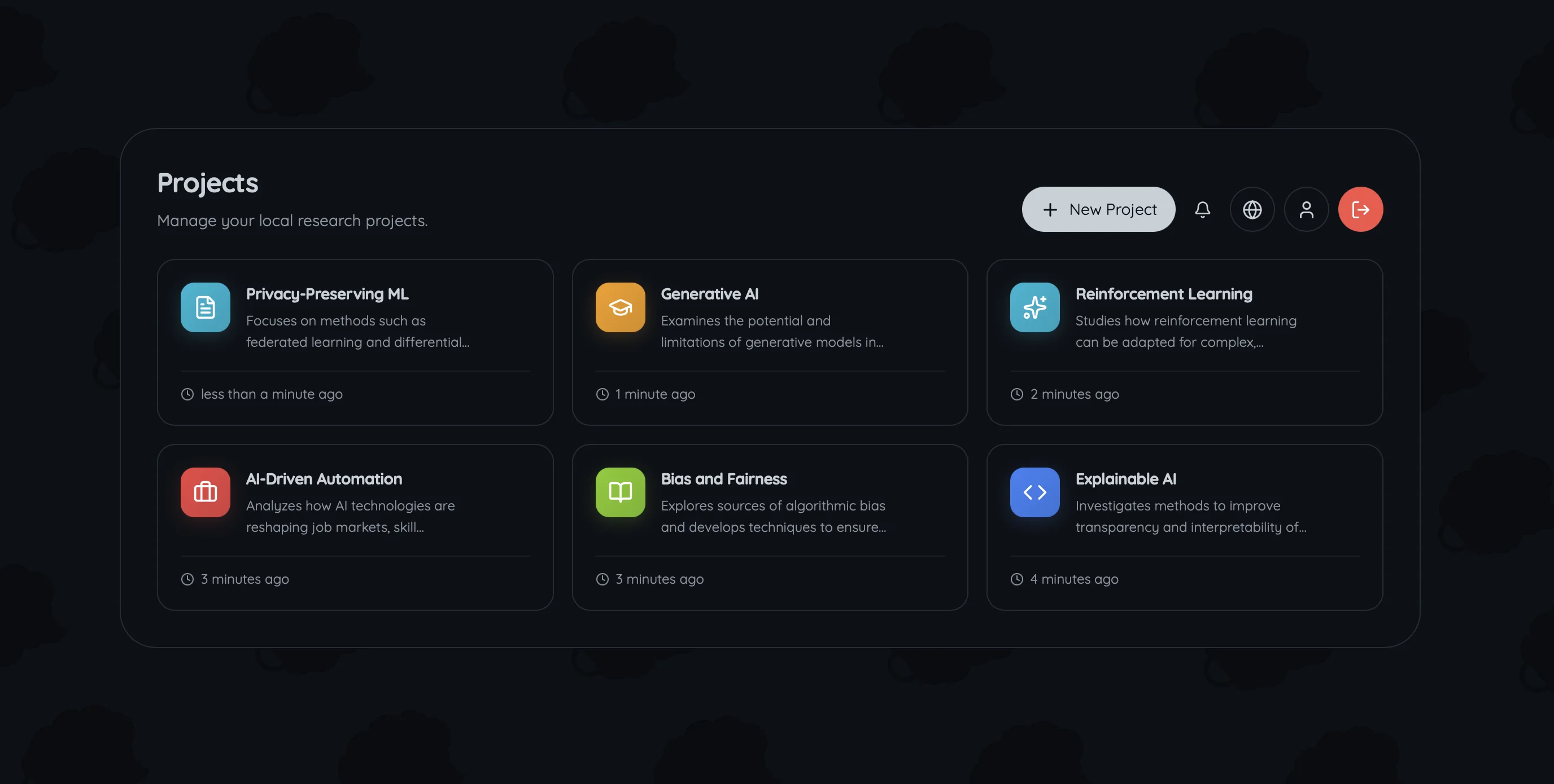 Workspace per Progetti